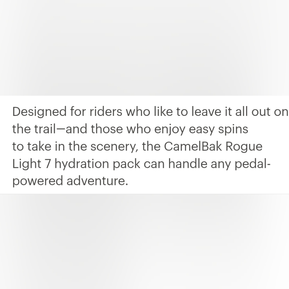 CamelBak Red Rogue Light 7 Hydration Backpack - Picture 7 of 10